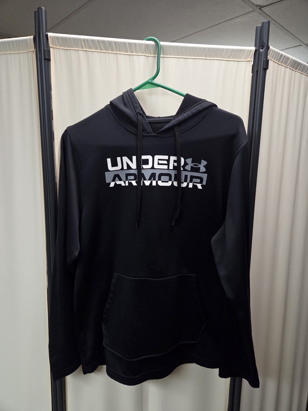 Under Armour Men’s Black Logo Hoodie
